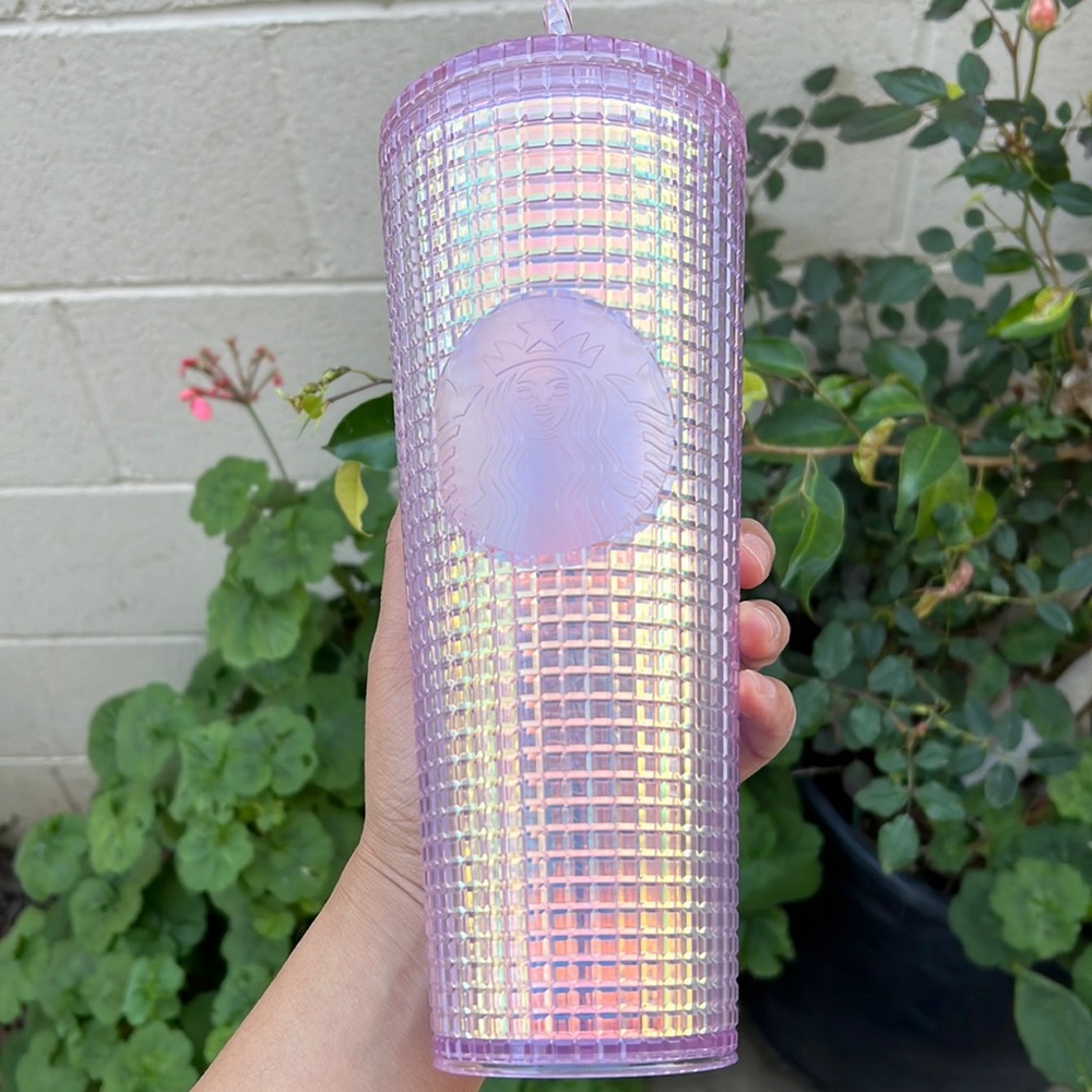 Starbucks Light Pink Iridescent Tumbler